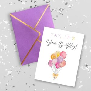 BDAY BALLOONS - 10 pk