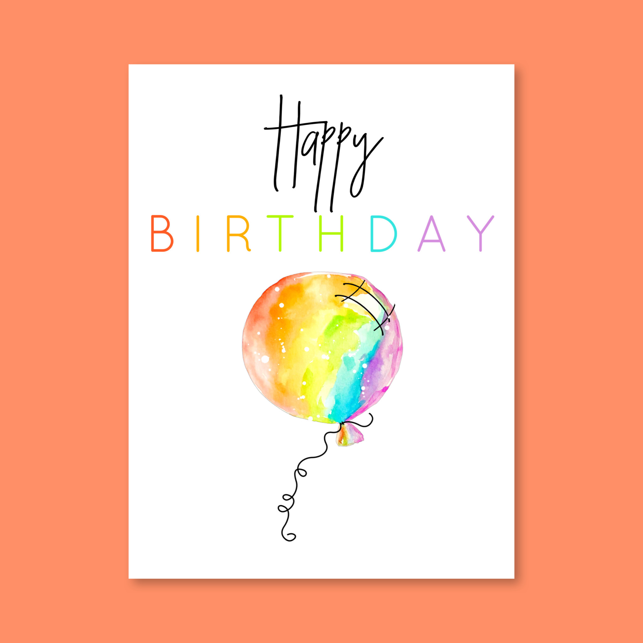 birthday balloon