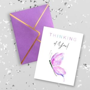 thinking of you butterfly - 10 pk
